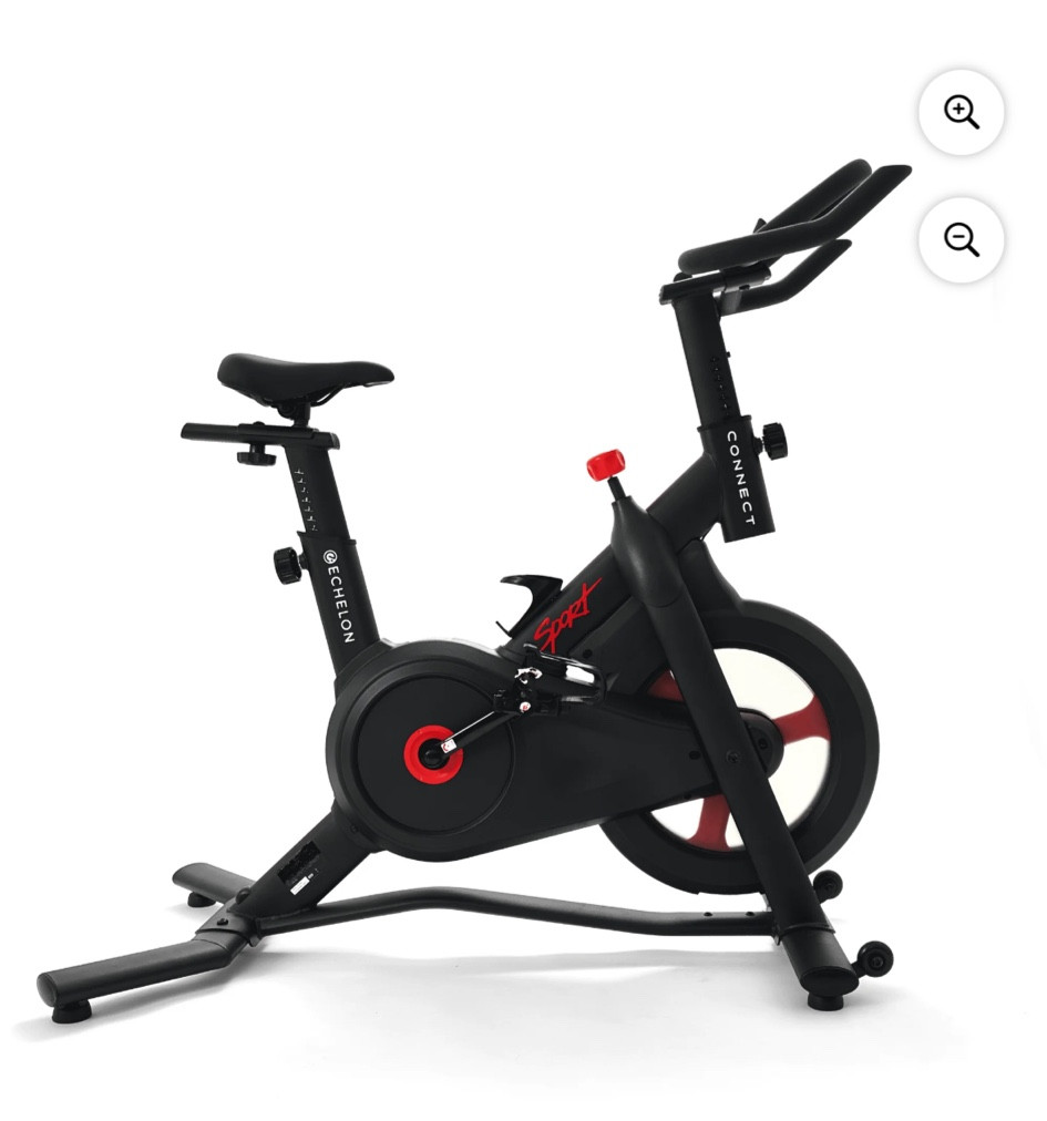 My “dupe” peloton set up!! I love the peloton platform, but the app is cheaper than the bike subscription. I use this echelon bike with my iPad and phone and it works so great! You don’t get the leaderboard, but that’s ok with me!

#LTKFitness