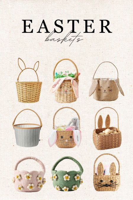 Easter baskets 


#LTKSeasonal #LTKkids