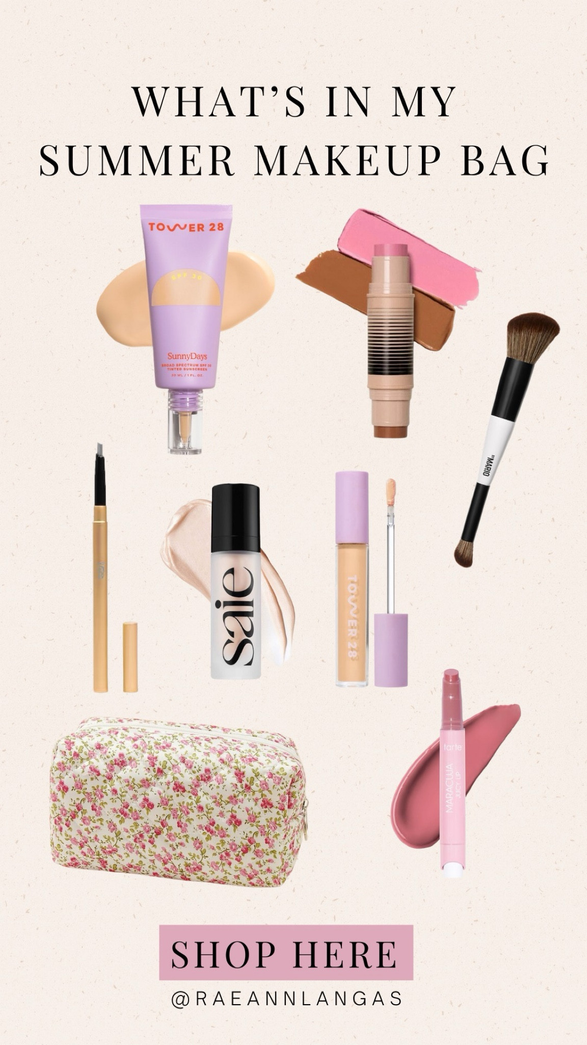 Summer makeup bag & products I use daily!

#LTKSeasonal #LTKBeauty #LTKSummerSales