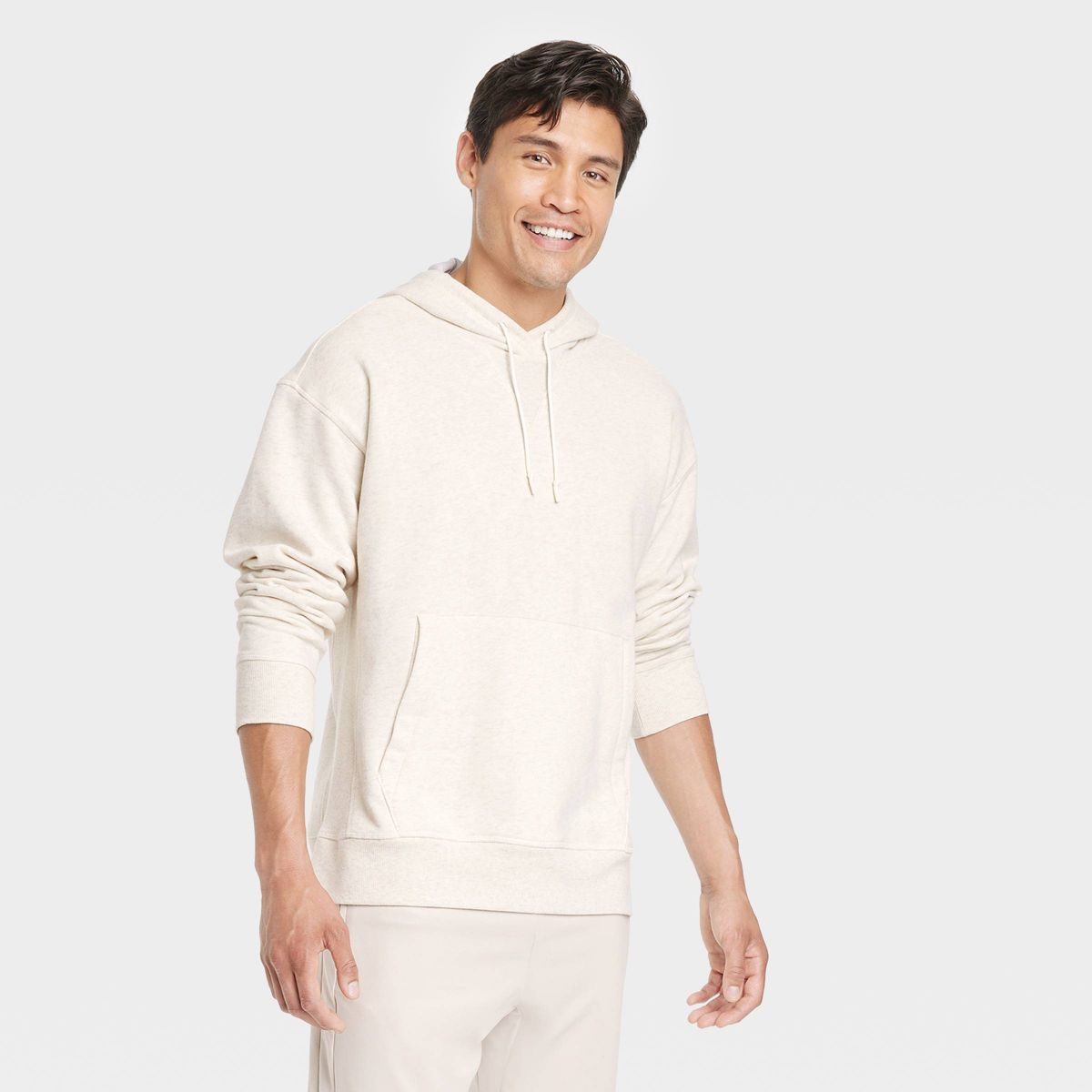 Men's Cotton Fleece Hooded Sweatshirt - All in Motion™ | Target