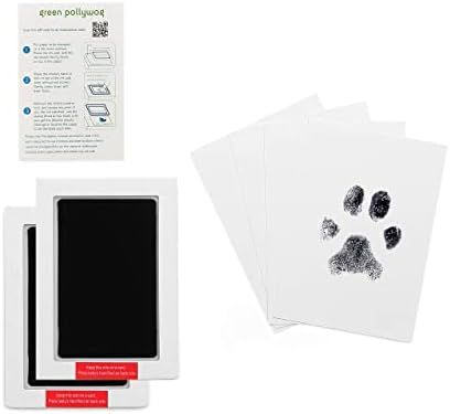 Green Pollywog - Extra-Large Clean Touch Inkless Ink Pad for Pets | Pawprints for Dogs & Cats Non... | Amazon (US)