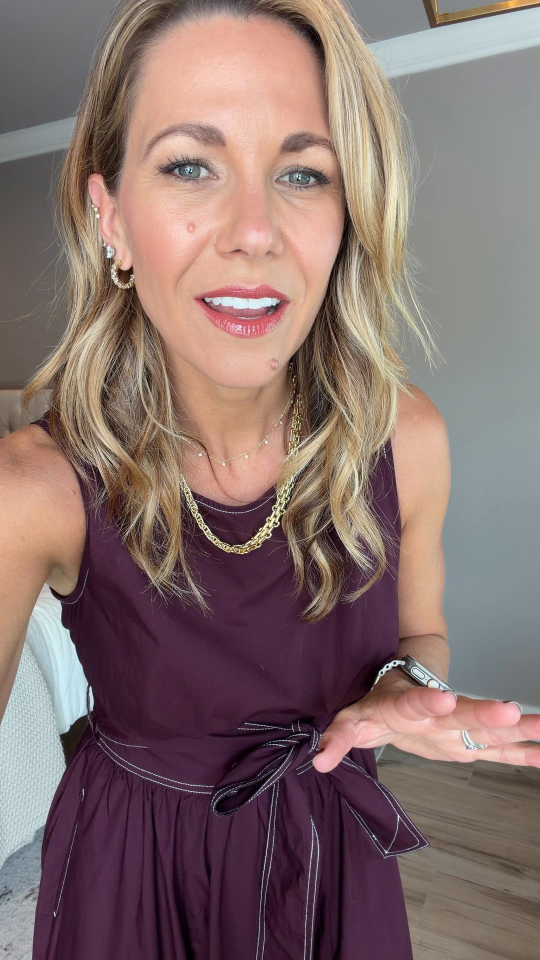 This @Walmart dress is beautiful! Run tts (I’m wearing xs) and comes in this beautiful plum color and a gorgeous navy

#walmartpartner

#LTKSeasonal #LTKOver40