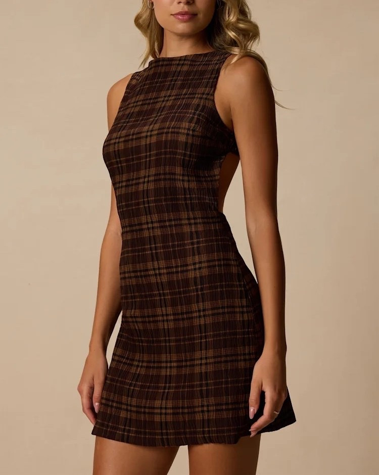 The Kimber Brown Multi Plaid Cutout Mini Dress brings a chic, autumn-ready feel to the wardrobe with its rich brown plaid pattern and flattering cutout details. Perfect for fall date nights, dinners, parties, and elevated seasonal styling. Under $60.

Ideas:

* brown plaid dress
* fall fashion
* mini dress
* date night style
* autumn wardrobe

Keywords:

* plaid mini dress
* brown plaid dress
* fall mini dress
* plaid dress
* fall dress
* autumn outfit
* fall outfits
* date night dress
* going out dress
* party dress
* casual fall outfit
* preppy fall fashion
* women’s mini dress
* cutout dress
* fall wardrobe

#LTKgrwm #LTKootd #LTKTravel