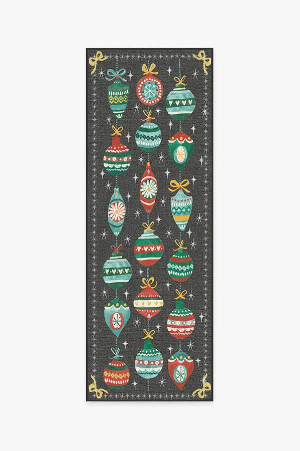 Festive Garland Multicolor Rug | Ruggable