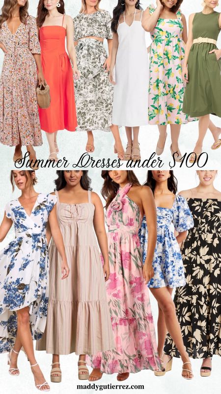 Dresses for spring and summer under $100! Target, Walmart, j.Crew, Lulu’s, Dillards, and more  

#LTKStyleTip #LTKFindsUnder100 #LTKFindsUnder50