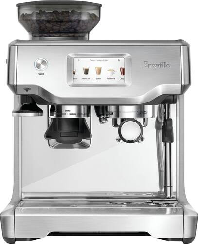 Breville - Barista Touch Automatic Espresso Machine - Stainless Steel | Best Buy U.S.