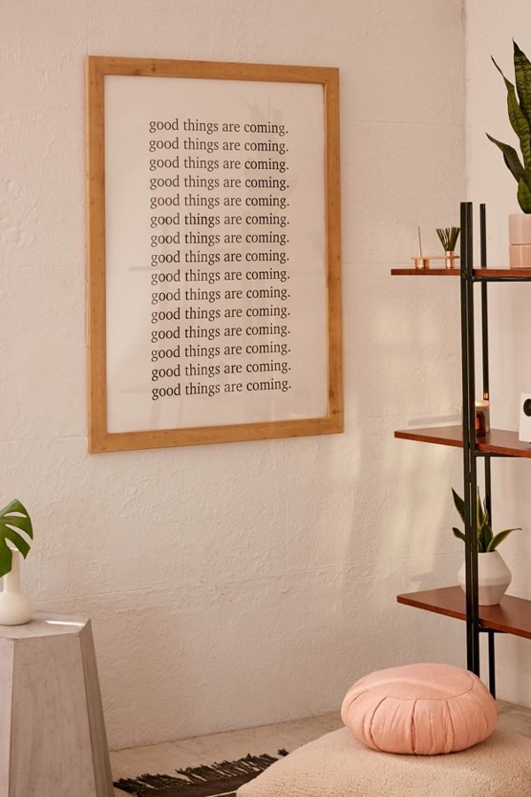 Honeymoon Hotel Good Things Are Coming Art Print | Urban Outfitters (US and RoW)