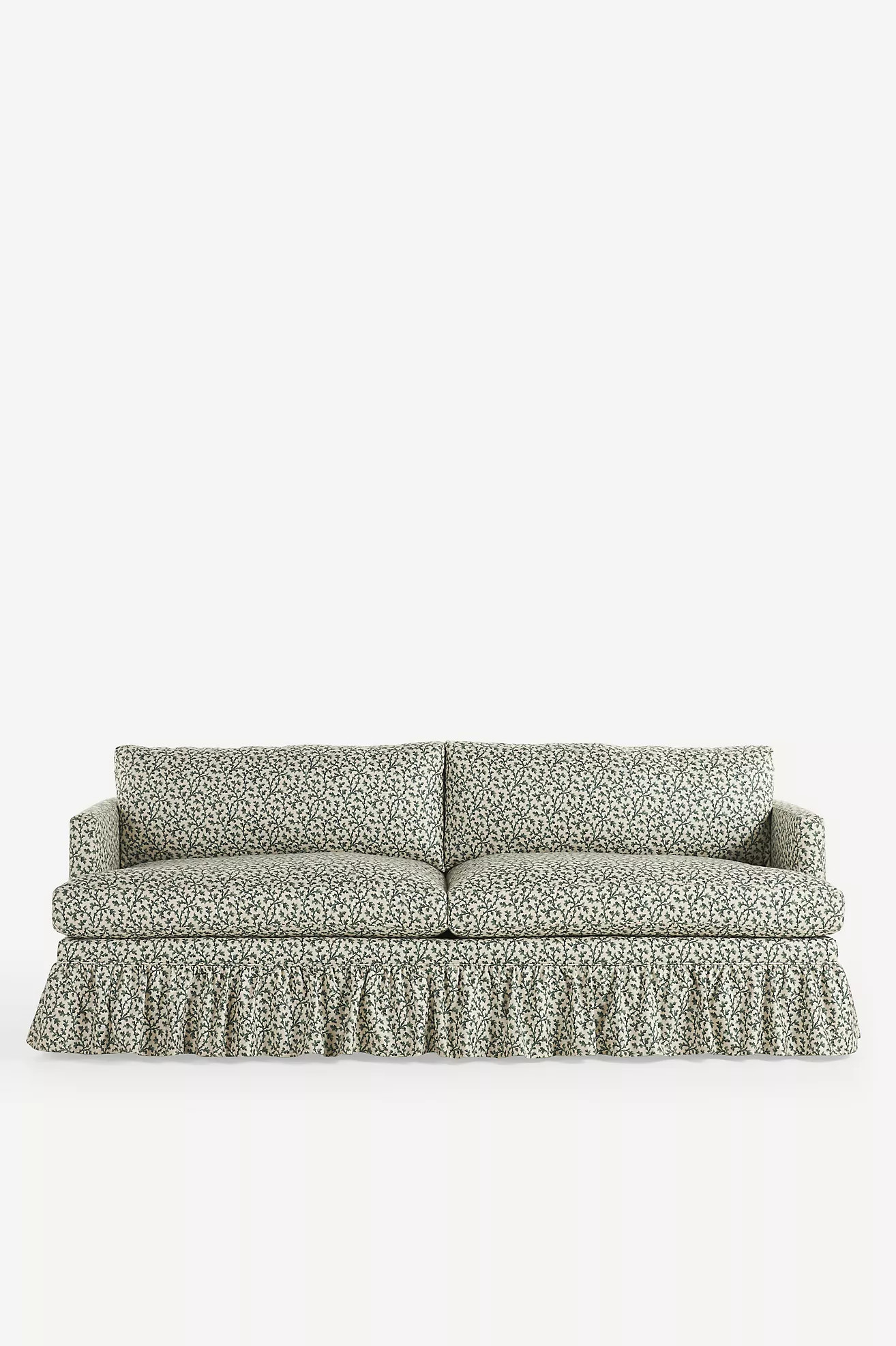 Bowen Irena 83" Ruffle Sofa | Anthropologie (US)