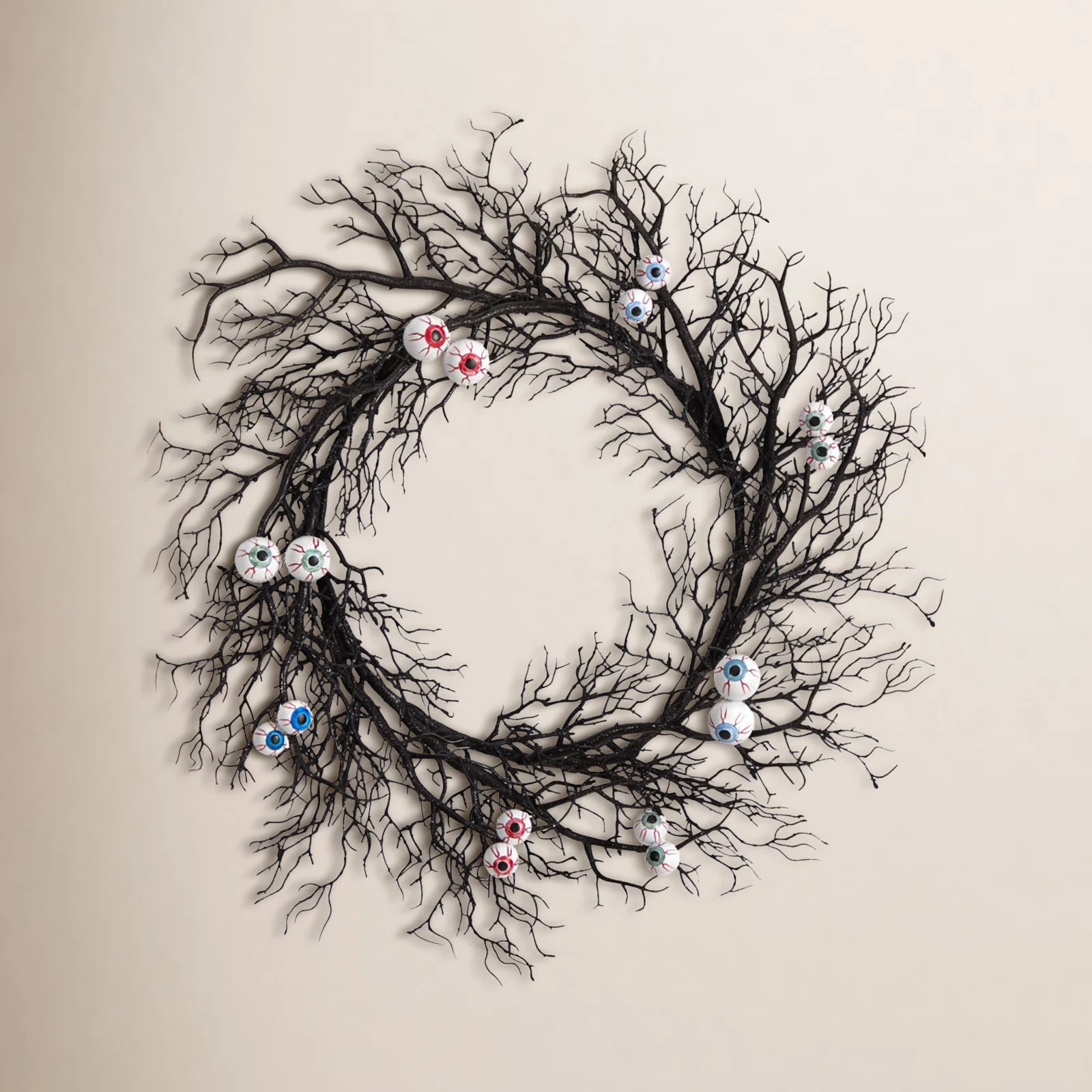 Gazing Eyeballs 30" Wreath | Birch Lane