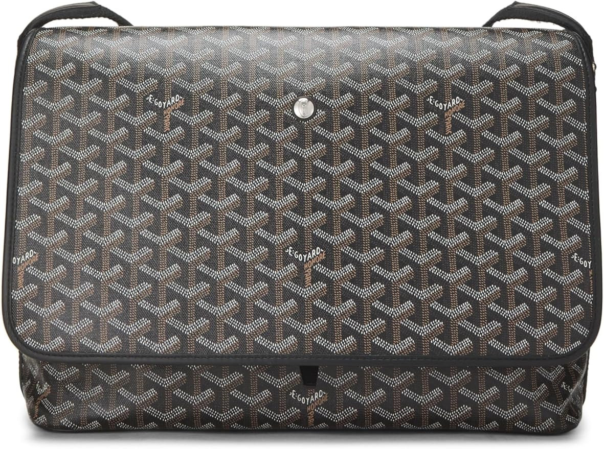 Amazon.com: Goyard, Pre-loved Black Goyardine Canvas Capetien MM, Black : Amazon Luxury | Amazon (US)