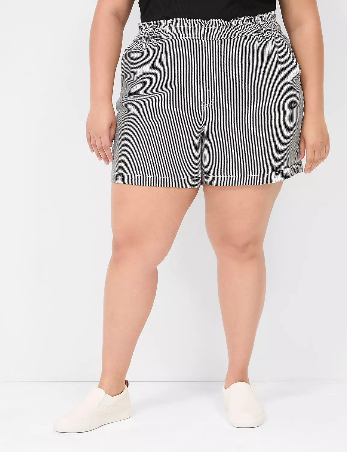 Pull-On Fit High-Rise Jean Short | LaneBryant | Lane Bryant (US)