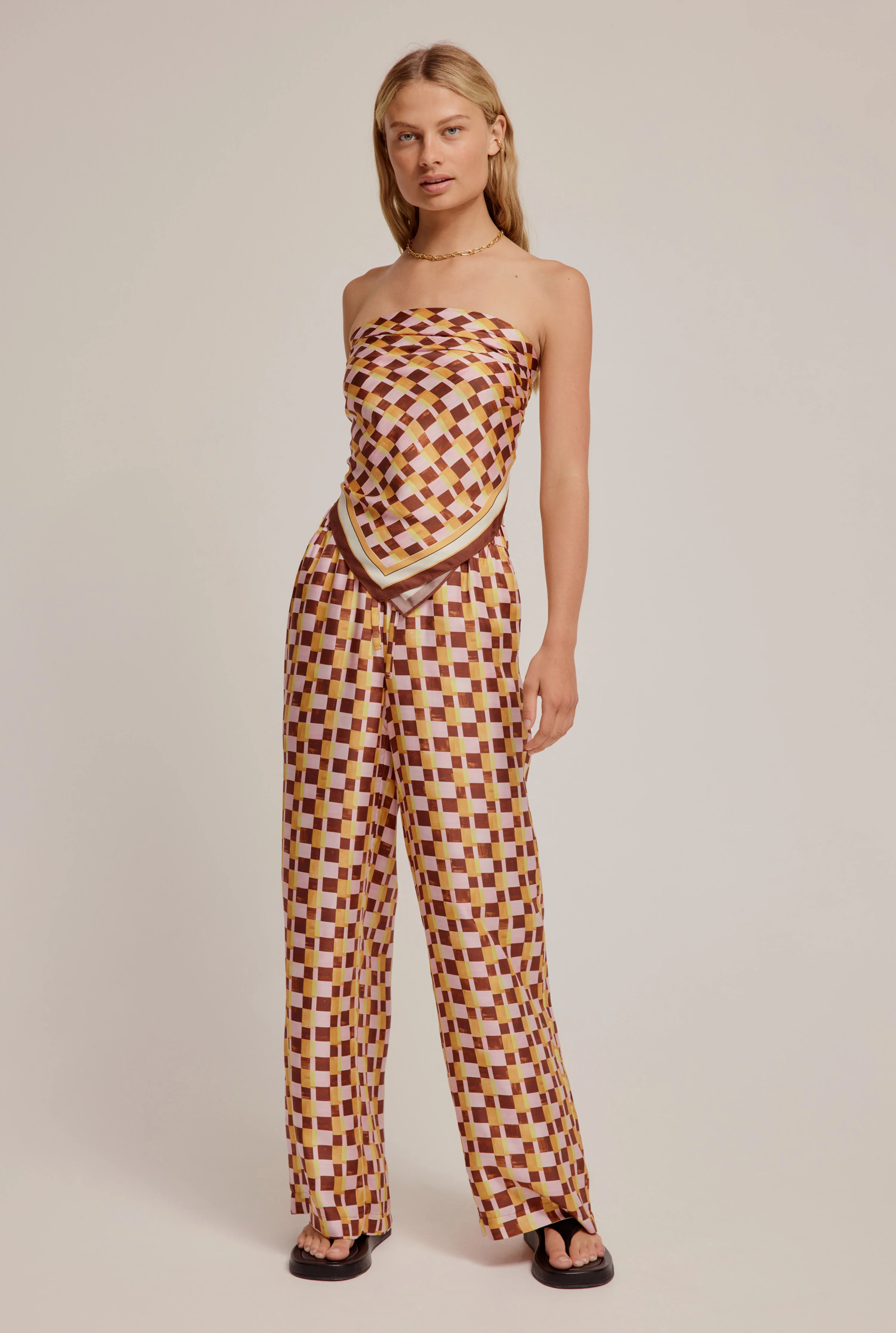 Silk Wide Leg Pant | Venroy AU
