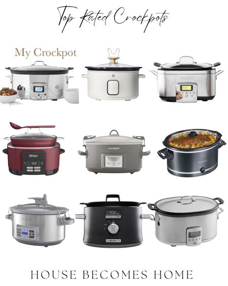Sharing my Crockpot and other top rated ones 

#LTKfamily #LTKunder50 #LTKFind