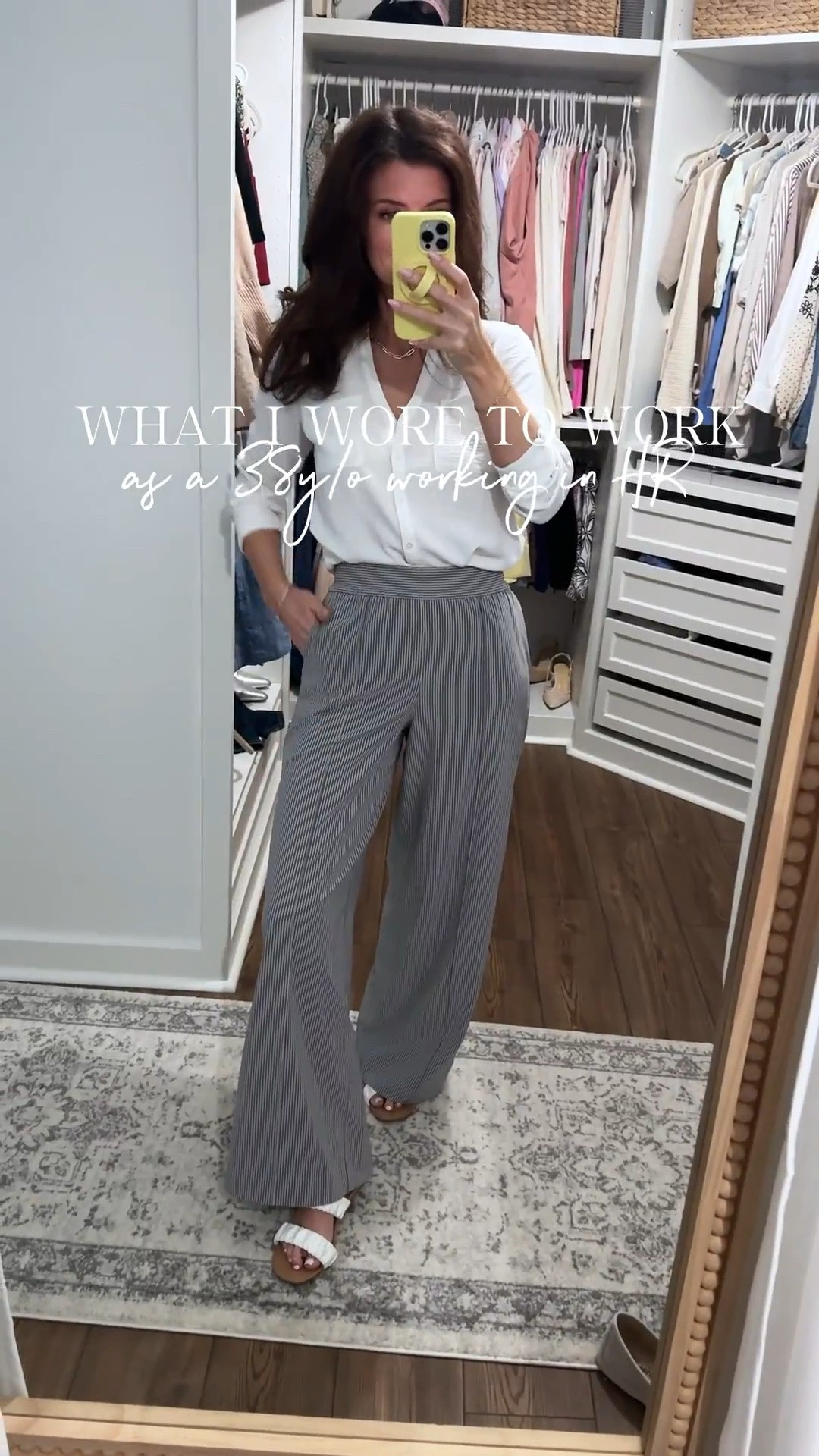 Office fit of the day 🤍 this outfit is definitely one that gets worn on repeat! These pants from Lululemon are so comfy and so easy to dress up or down!

#LTKootd #LTKWorkwear #LTKdayinmylife