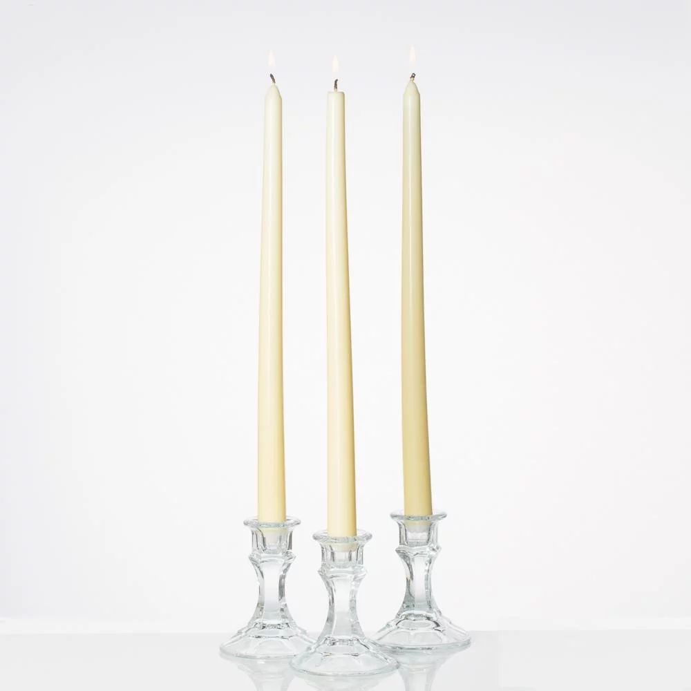 Richland Taper Candles 14" Ivory Set of 50 - Walmart.com | Walmart (US)