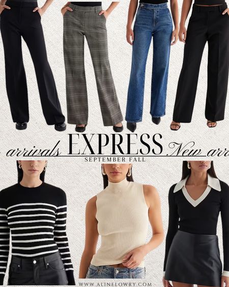 My Favorite picks for @Express new arrivals for this fall. Everything looks so elegant and stylish. #elegant #casualchic #business 

#LTKworkwear #LTKstyletip #LTKU