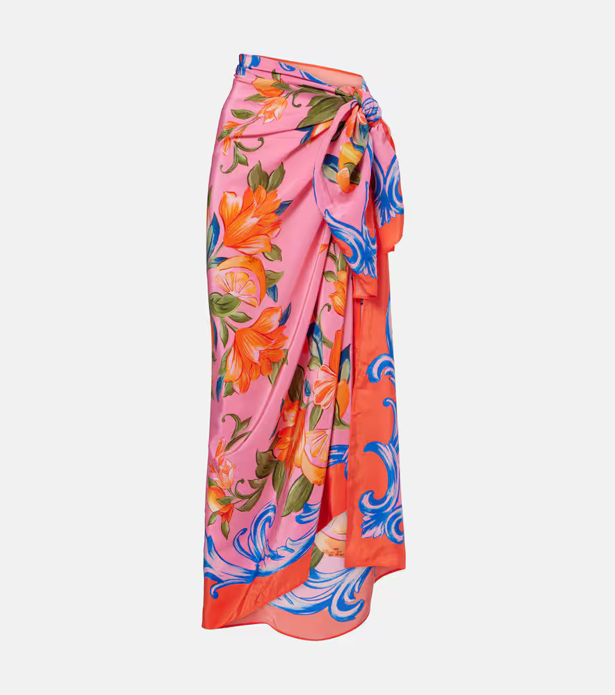 Farm Rio Sicily floral beach cover-up | Mytheresa (US/CA)