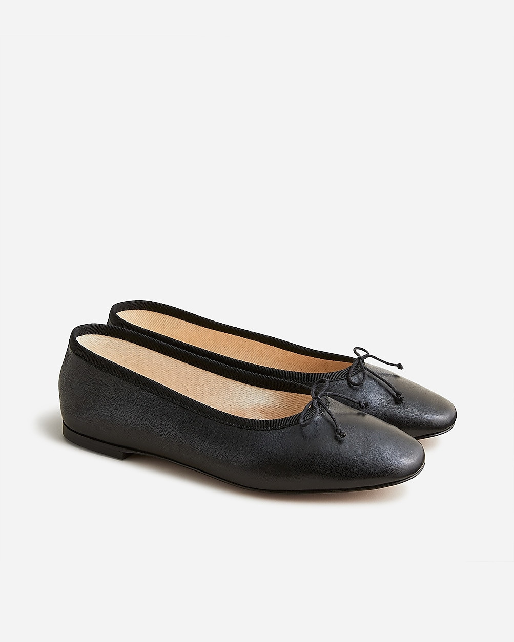 Zoe ballet flats in leather | J. Crew US