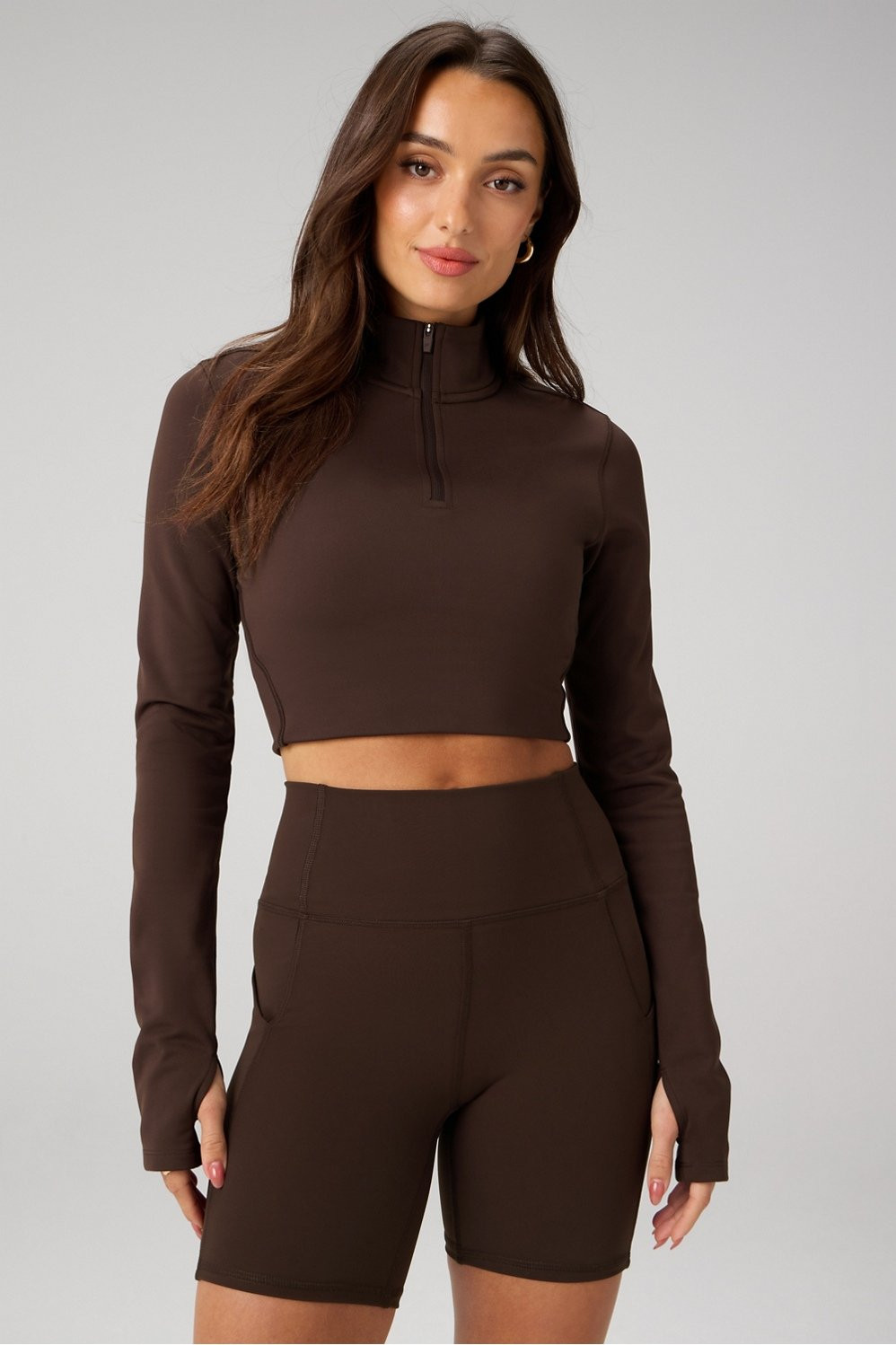 Cold Weather Long-Sleeve Half-Zip Top | Fabletics