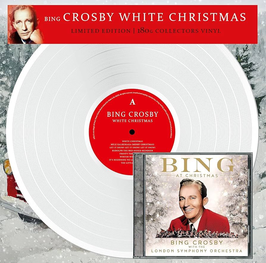 Bing Crosby Christmas Set - White Christmas (Vinyl) / Bing At Christmas (CD) | Amazon (US)