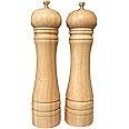 Wooden Salt and Pepper Grinder Set .Includes Wooden Salt and Pepper Shakers from The Spice Sister... | Amazon (US)