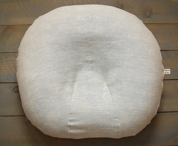 Light natural linen newborn lounger cover for boppy pillow | Etsy | Etsy (US)