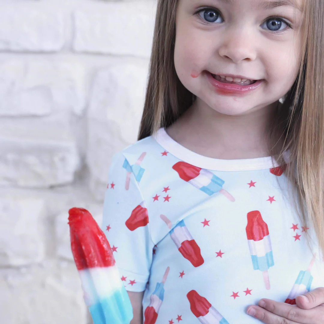 Patriotic Pops Two Piece Pajama Set | Caden Lane