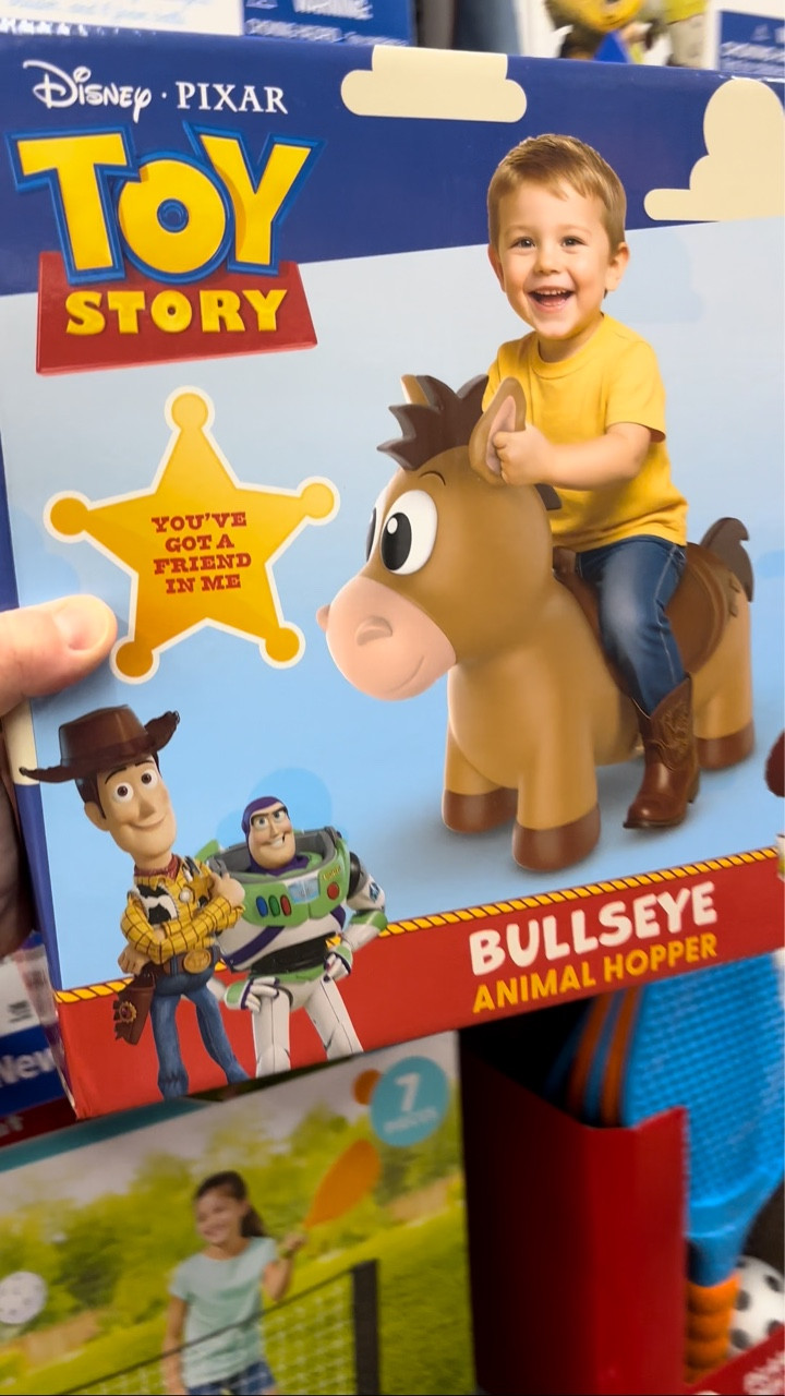 Toy Story Lovers and those hosting Toy Story themed birthdays… keep watching!! Bullseye Hopper is back in stock for under $20!!! Comment BULLSEYE and be sure to follow for more amazing finds! 

#toystory #disney #bullseye #toysforboys #toysforgirls