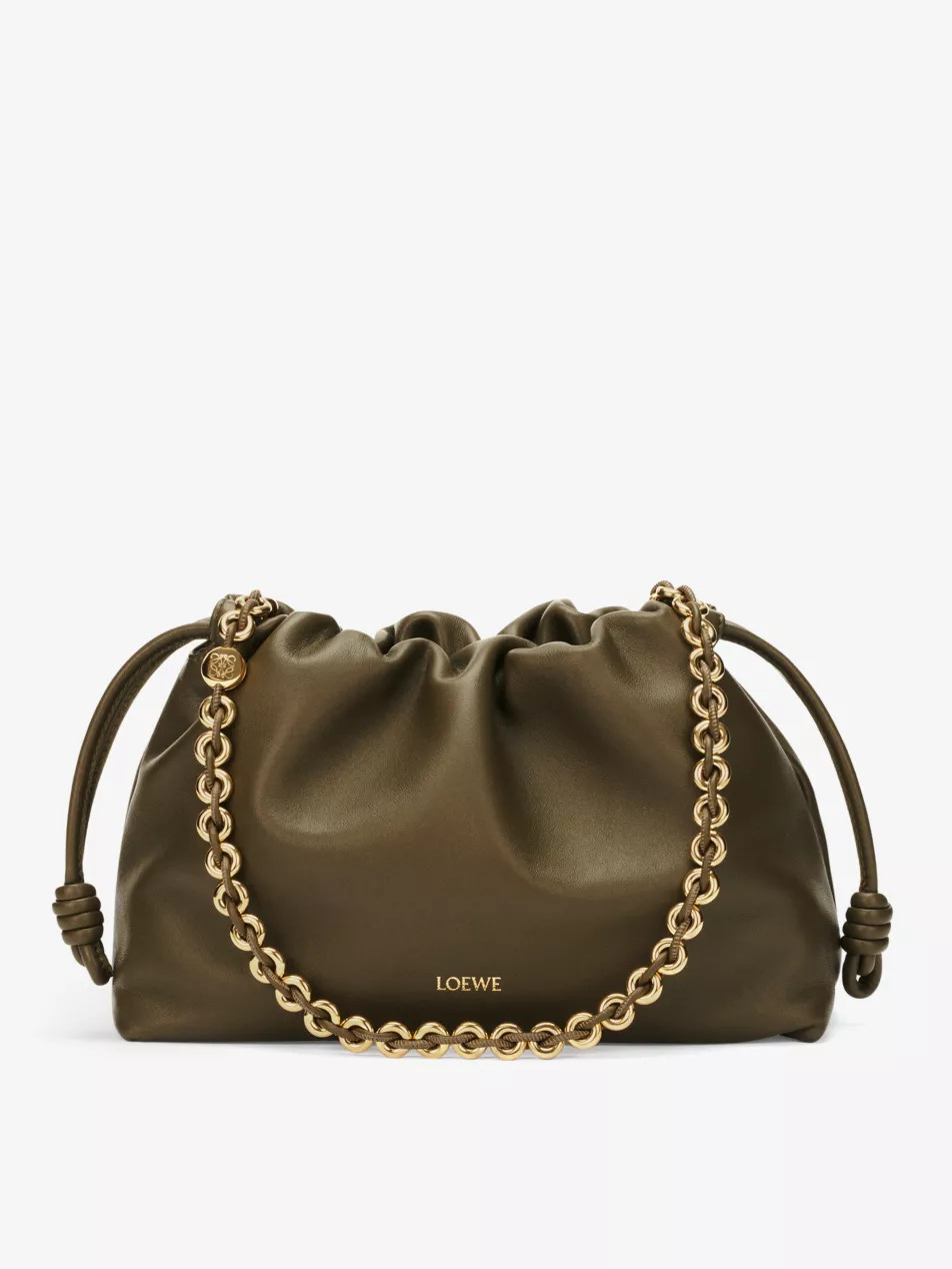 Flamenco logo-embossed leather purse | Selfridges