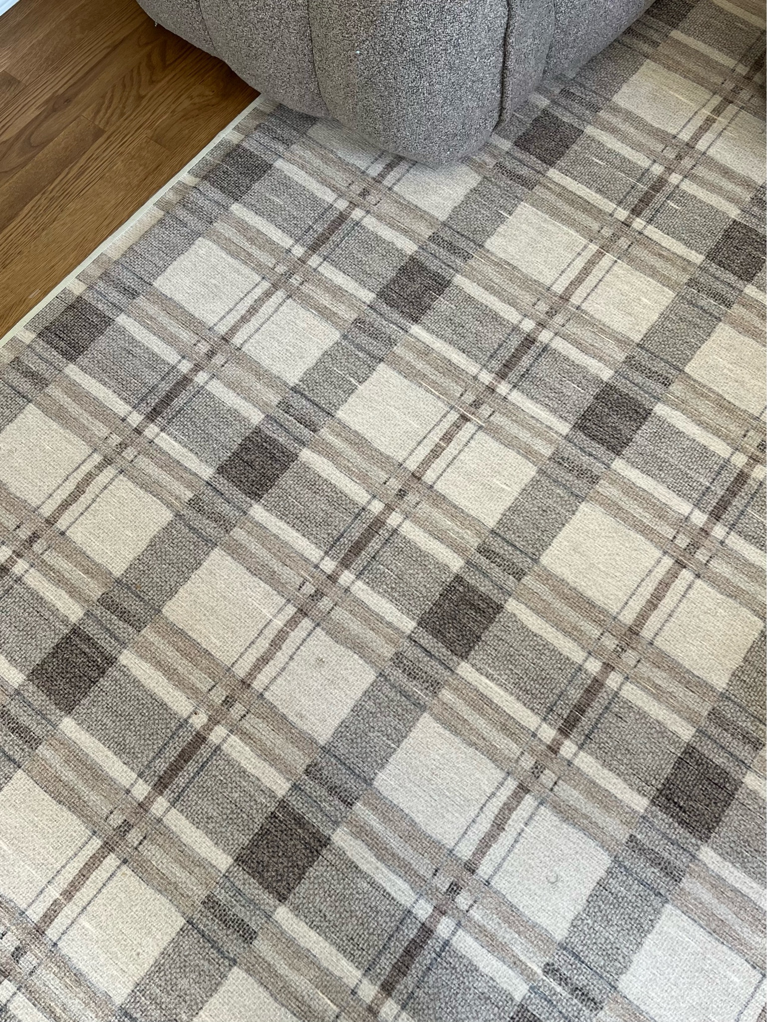 This Sherpa lounge chair and leg rest are just over $200 right now on sale!! I bought two in the taupe color for our playroom. I think they will be the perfect size for the kids to grow into cozy and fit the vibe of the Ruggable rug we love so much it’s washable!! 