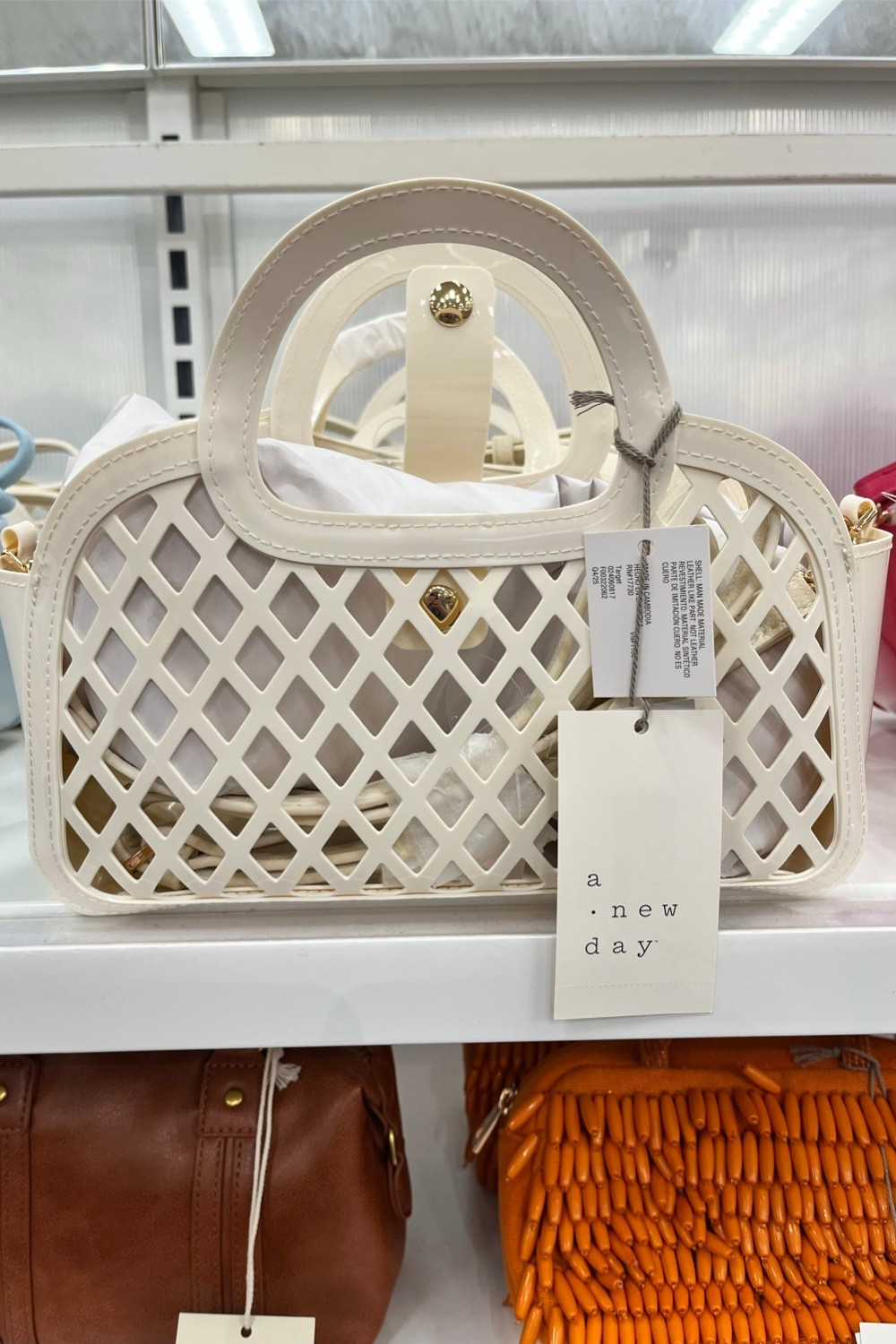 Cute small jelly bag in cream @Target 

Beach wedding, destination wedding, bachelorette weekend, bachelorette party, resort 2026, bride gift.

#LTKWedding #LTKSeasonal #LTKTravel