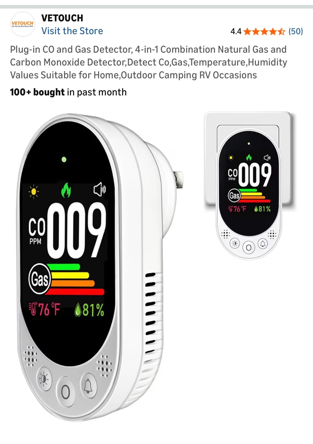 Detector de gas , monóxido de carbono y más 

#LTKFamily #LTKHome