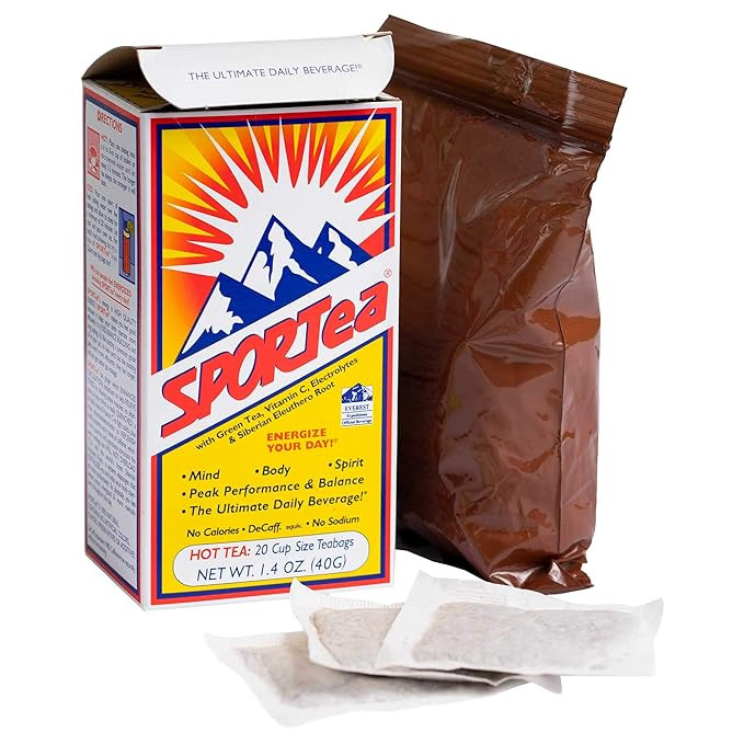SPORTea Hot: 20 Individual Tea Bags/Box Single Box | Amazon (US)