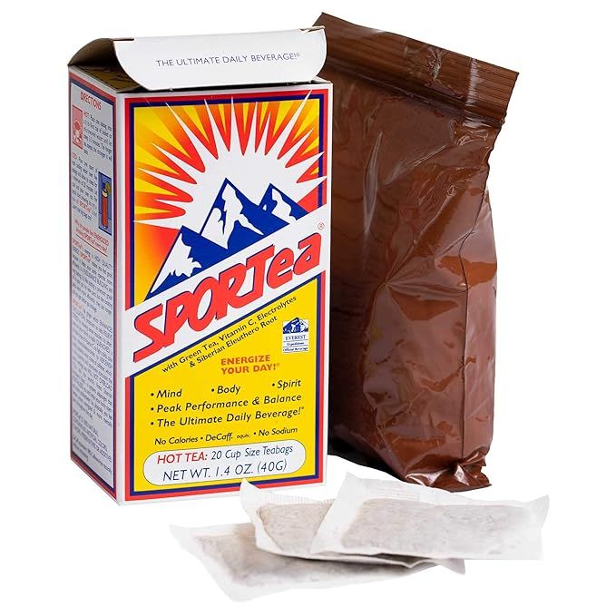 SPORTea Hot: 20 Individual Tea Bags/Box Single Box | Amazon (US)