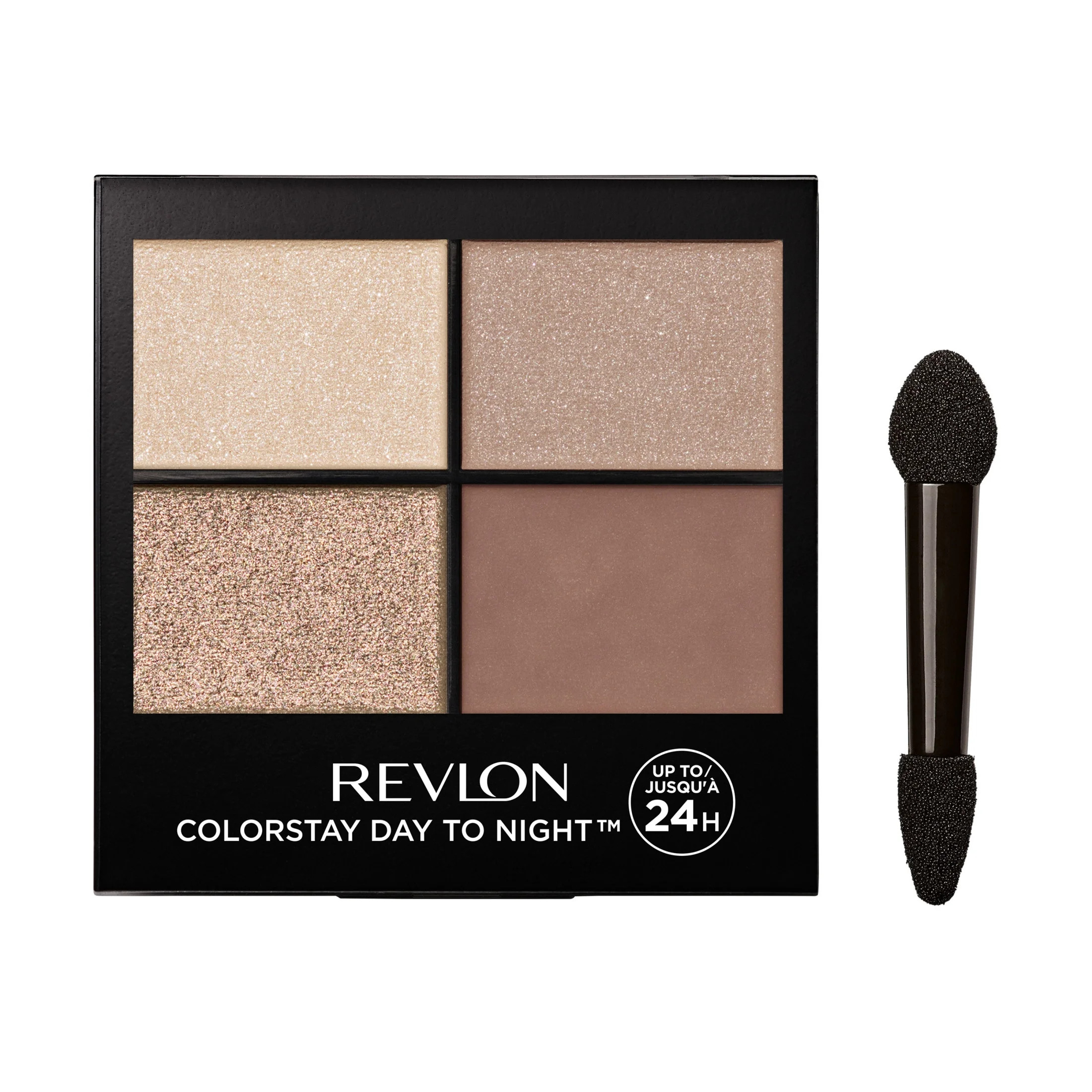 Revlon ColorStay Day to Night Long Lasting Matte and Shimmer Eyeshadow Quad, 500 Addictive, 0.16 ... | Walmart (US)