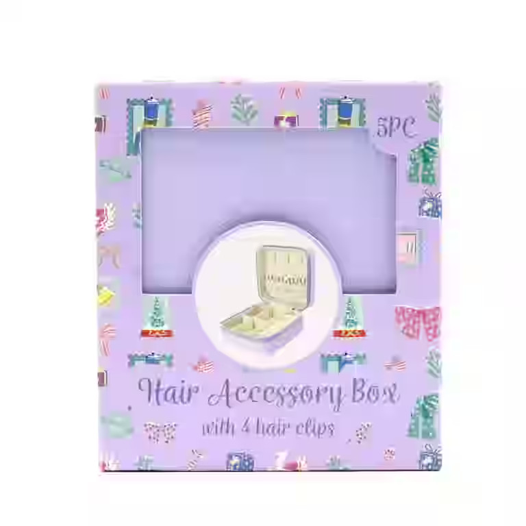 Purple Hair Accessory and Jewelry Storage and Travel Box | Walmart (US)