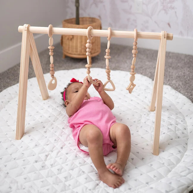 Wooden Baby Gym, Natural | Maisonette