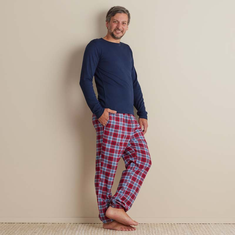 Family Flannel Men's Jogger Pants Pajama Set - Nantucket, S | The Company Store