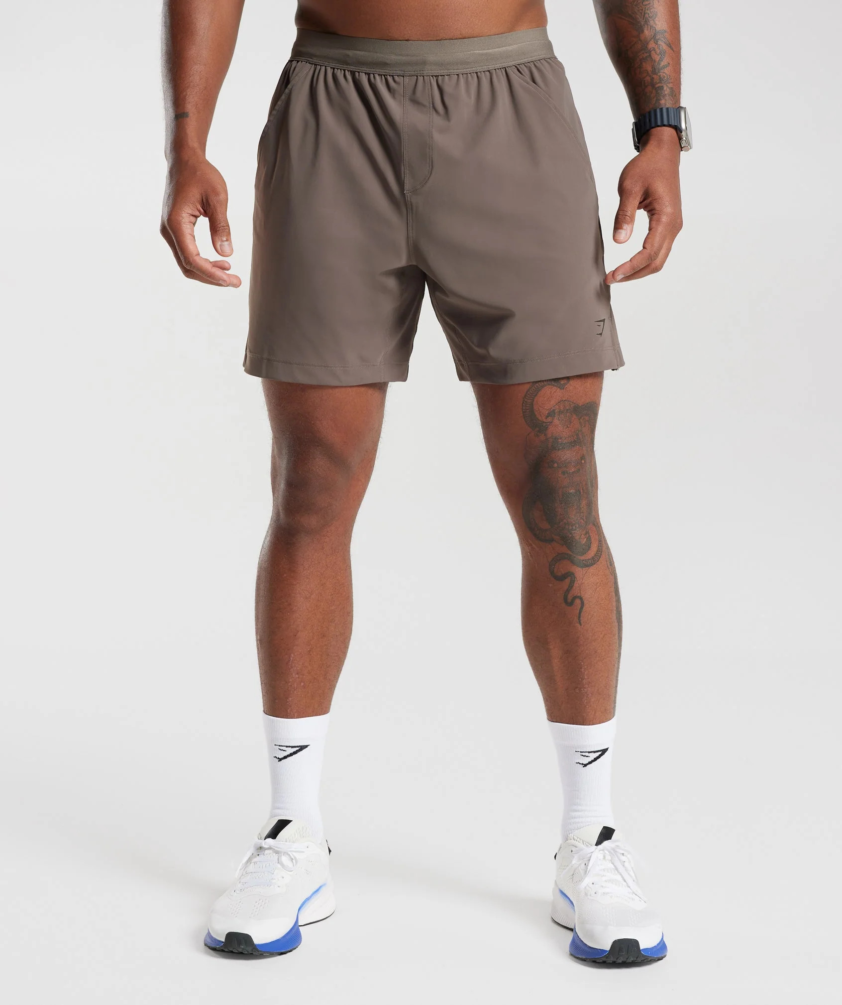 Gymshark Hybrid 6" Shorts - Camo Brown | Gymshark CA
