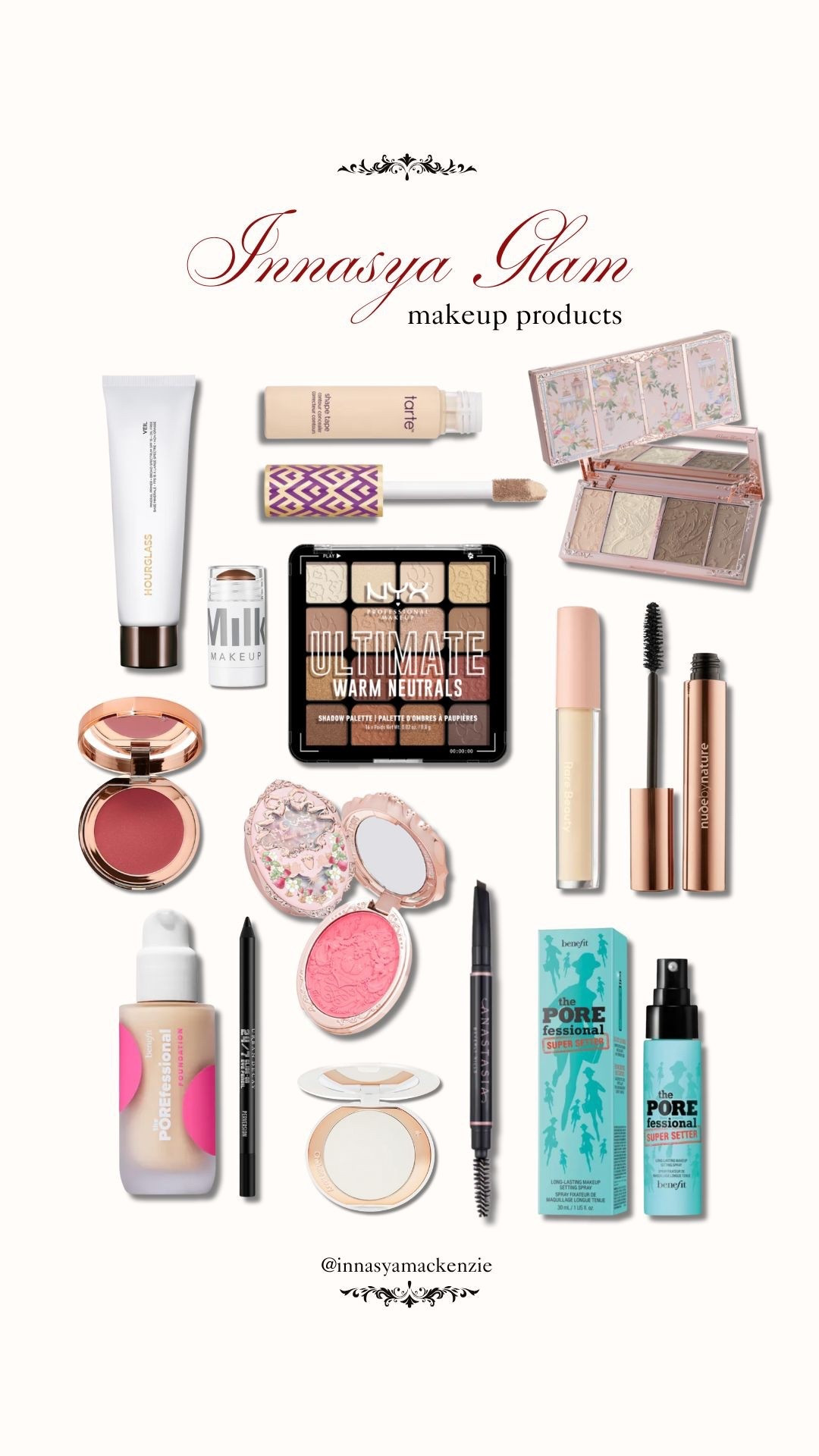 The Innasya Glam | My go-to products 🎀✨🩰

#LTKbeauty