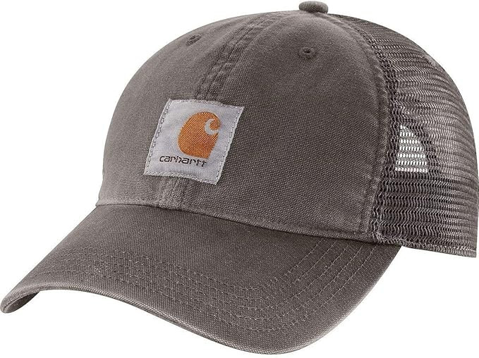 Carhartt Men's Canvas Mesh-Back Cap | Amazon (US)