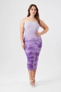 Plus Size Dip-Dye Tube Bodycon Dress | Forever 21 (US)
