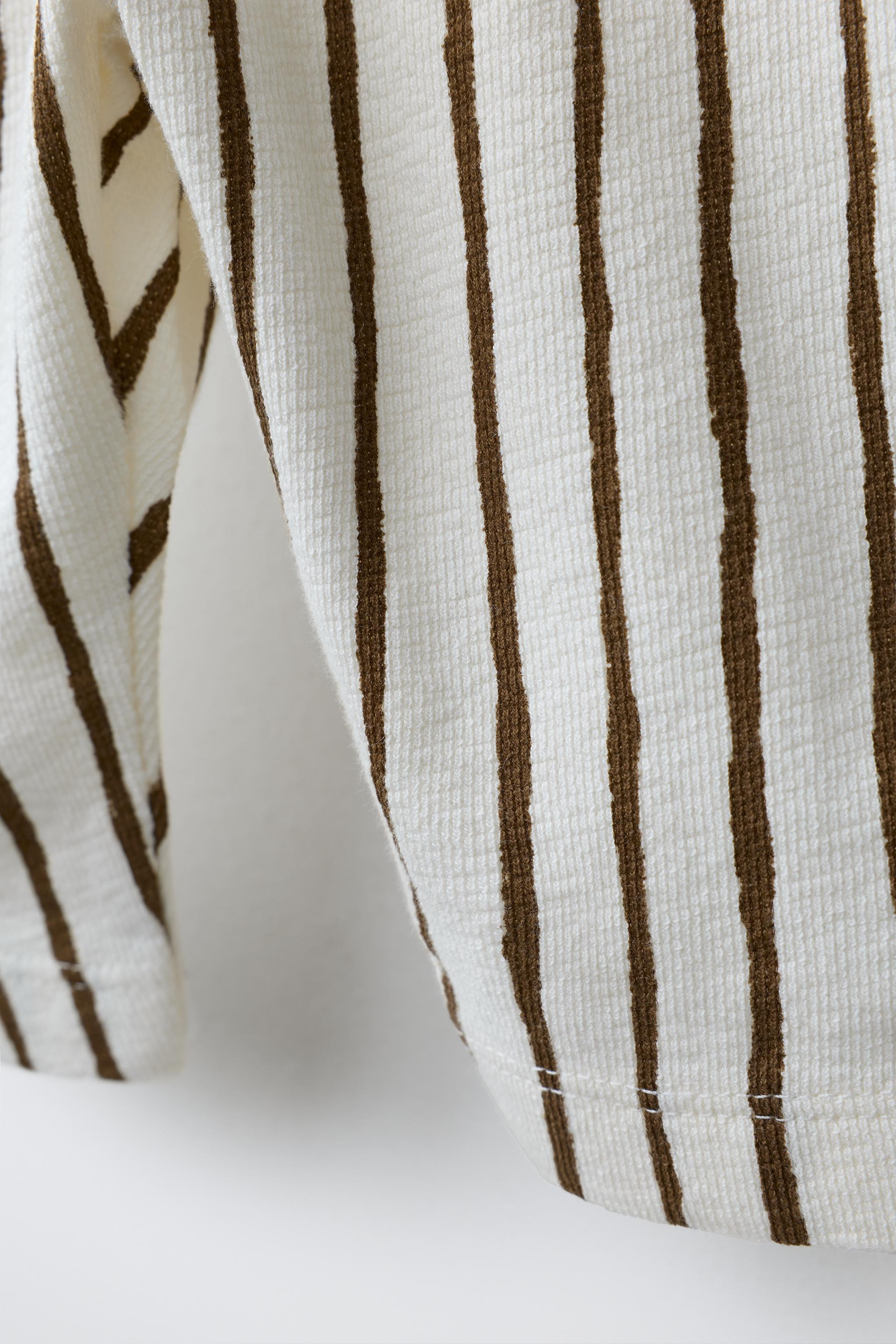 STRIPED BAGGY PANTS | Zara US