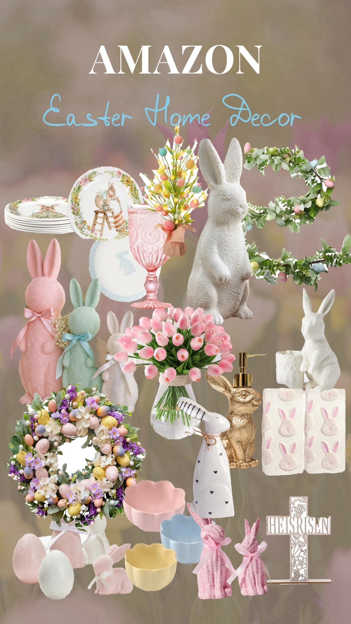 More Easter Home Decor coming your way. This time from Amazon. Let’s get ready to welcome spring time feels into our homes 🌸

#LTKSaleAlert #LTKSeasonal #LTKHome