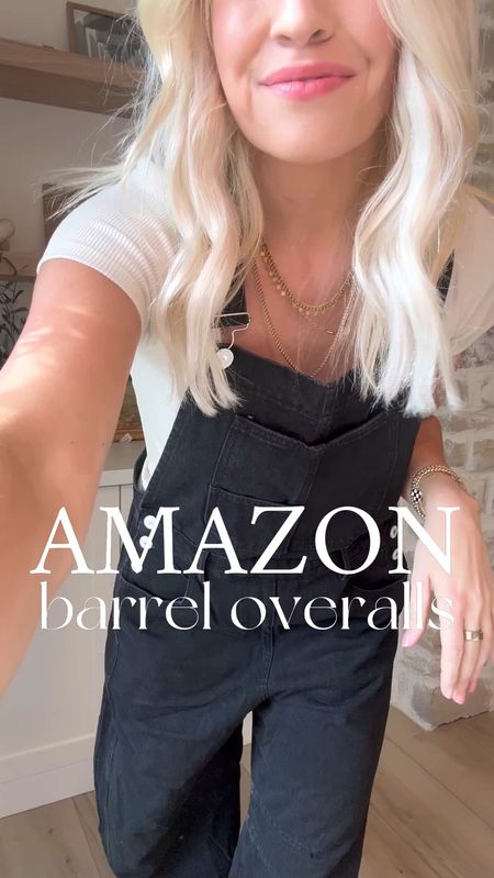 Amazon barrel overalls! These exceeded my expectations and were a great look for less! I am wearing a size M. If you are in between, size up! Great to wear into spring with sandals or I love them with sneakers. I think the walmart sneakers actually restocked too! I’ll have everything shown in this get ready with me linked!
.
#fyp #amazon #amazonfinds #amazonfashion #grwm #ootd #affordablefashion #affordablefinds #size6 #size8 #fashion #pinterest

#LTKstyletip #LTKfindsunder50 #LTKsalealert