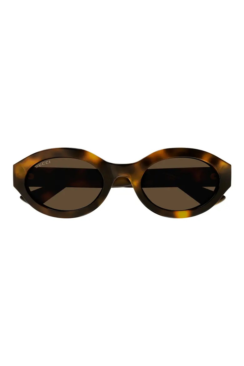 53mm Small Oval Sunglasses (Women) | Nordstrom | Nordstrom