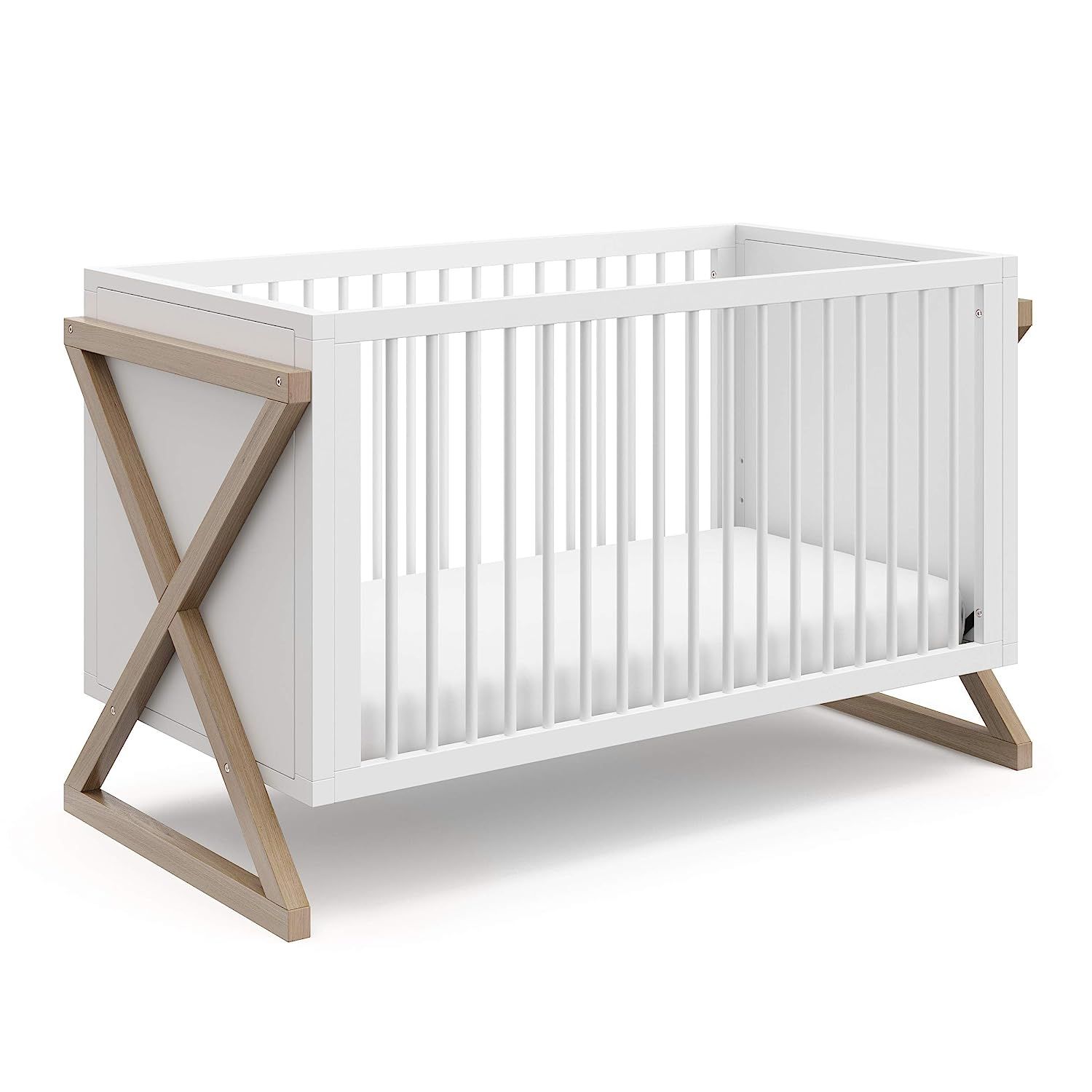 Storkcraft Equinox 3-in-1 Convertible Crib (Vintage Driftwood) – Easily Converts to Toddler Bed... | Amazon (US)