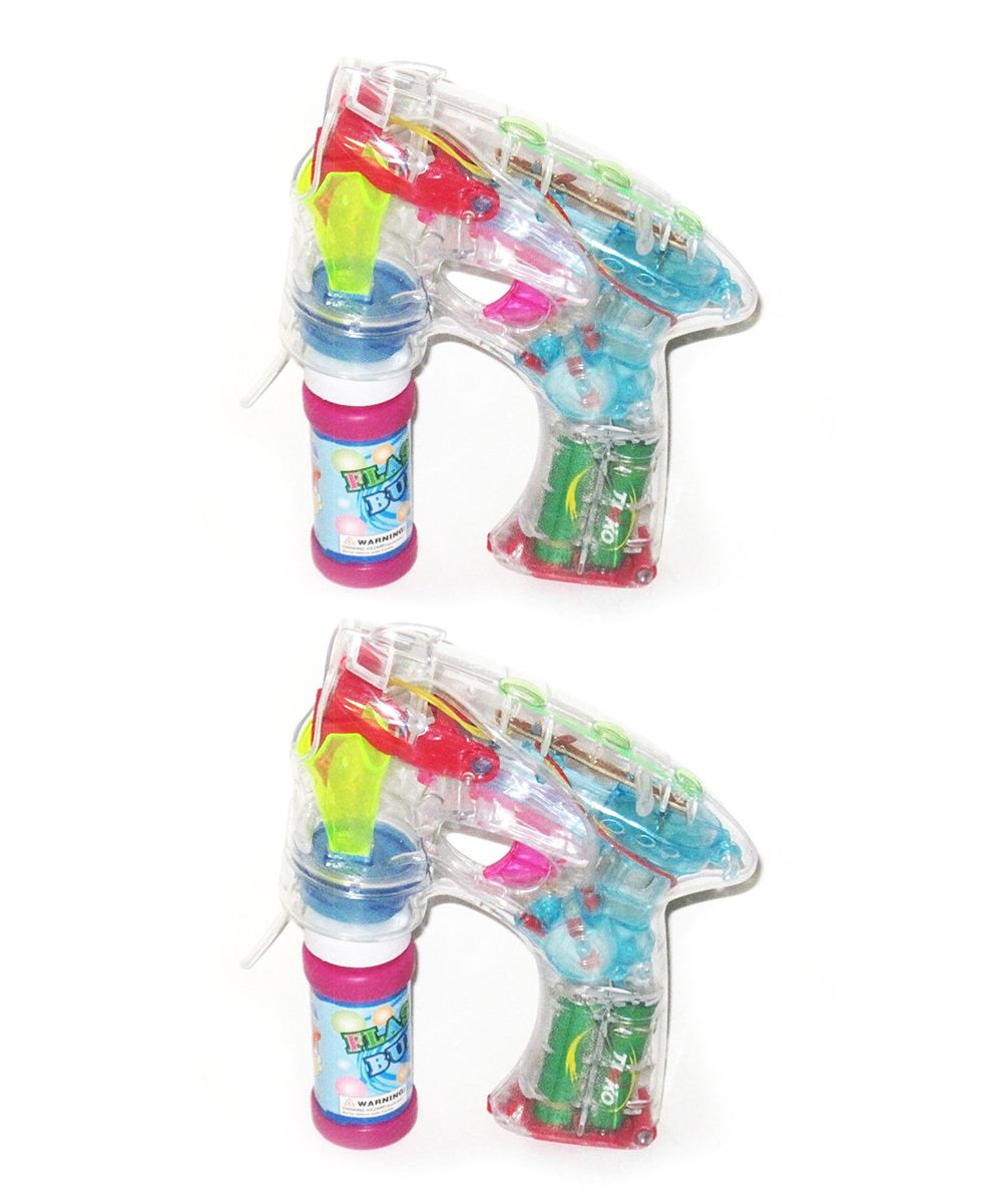 WeGlow Hand Puppet - Light-Up Bubble Gun - Set of Two | Zulily