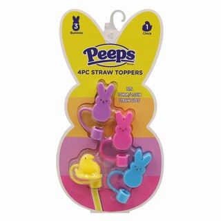 PEEPS Straw Topper Set, 4 ct | CVS Health