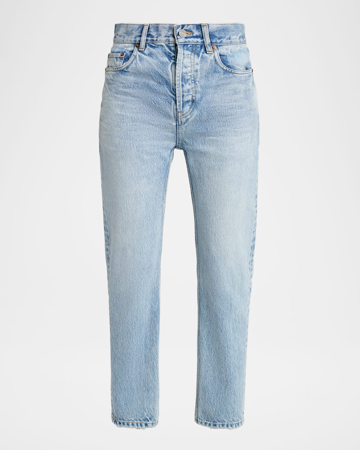 90 & apos;s High-Rise Cropped Slim Jeans | Neiman Marcus